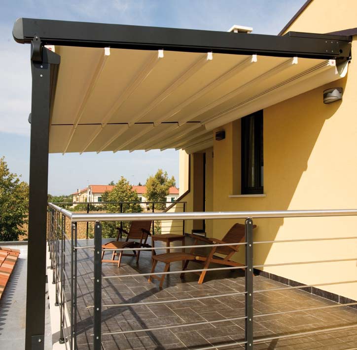 Retractable Tensile Roof